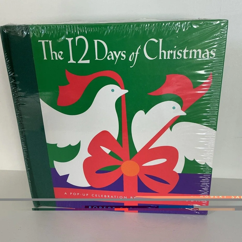 The 12 Days of Christmas Pop-Up Book Robert Sabuda Hardcover Vintage Sealed